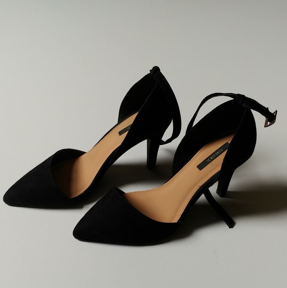 Forever 21 Black Heels